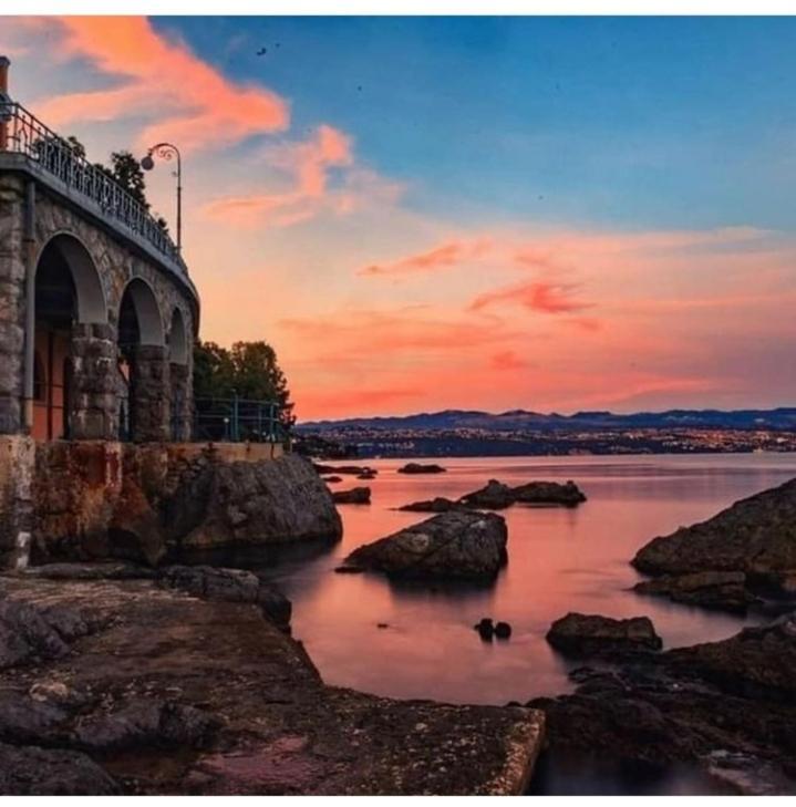 Villa Salyna Bela balcony Ičići Esterno foto